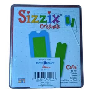 Sizzix Die Cut Original Red - Tickets 38-1111